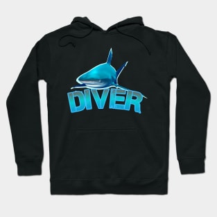 Shark diver Hoodie